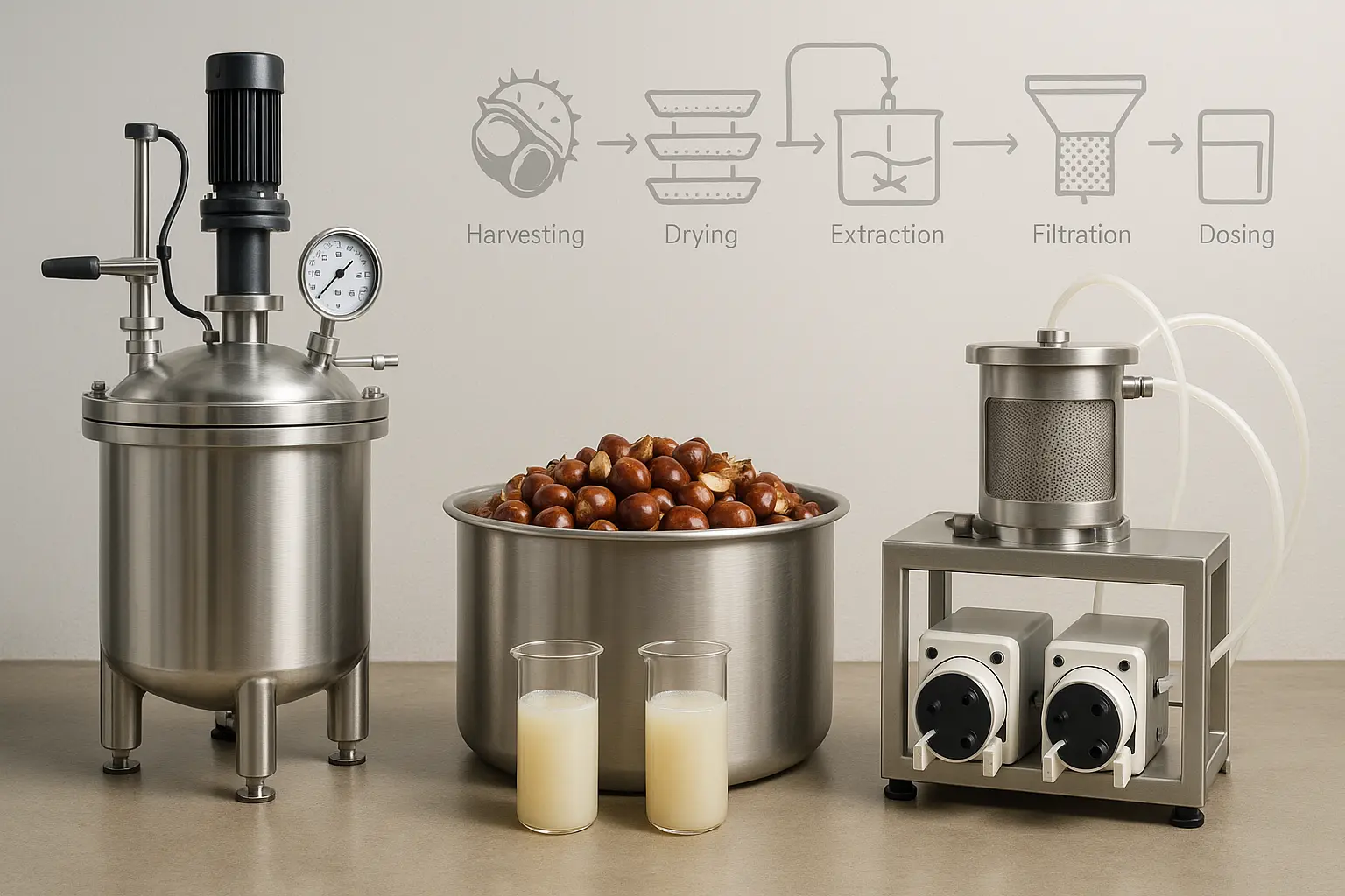 Chestnuts – sustainably wash laundry