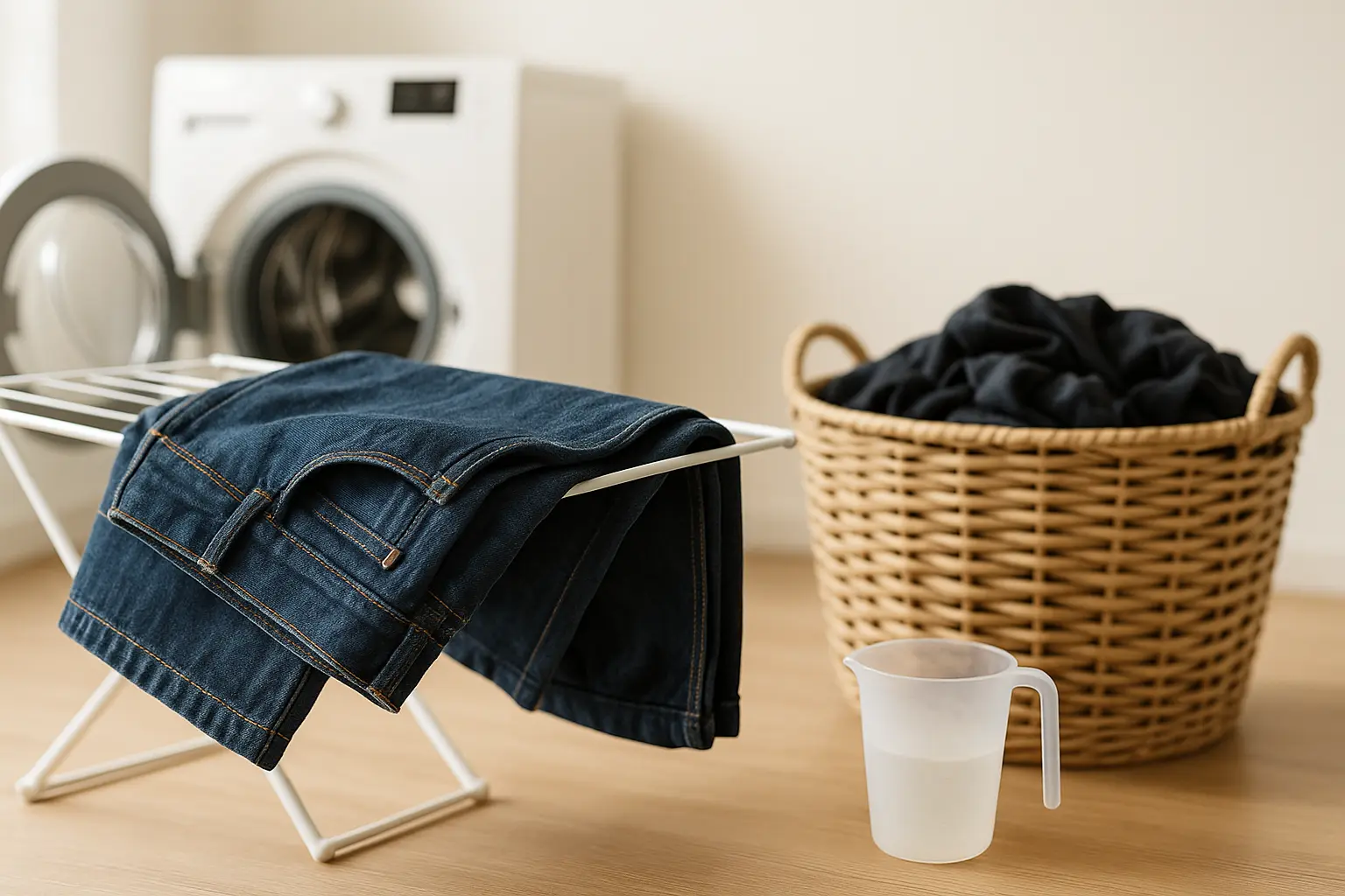 Jeans waschen: Wie Farbe, Form und Stoff länger stabil bleiben
