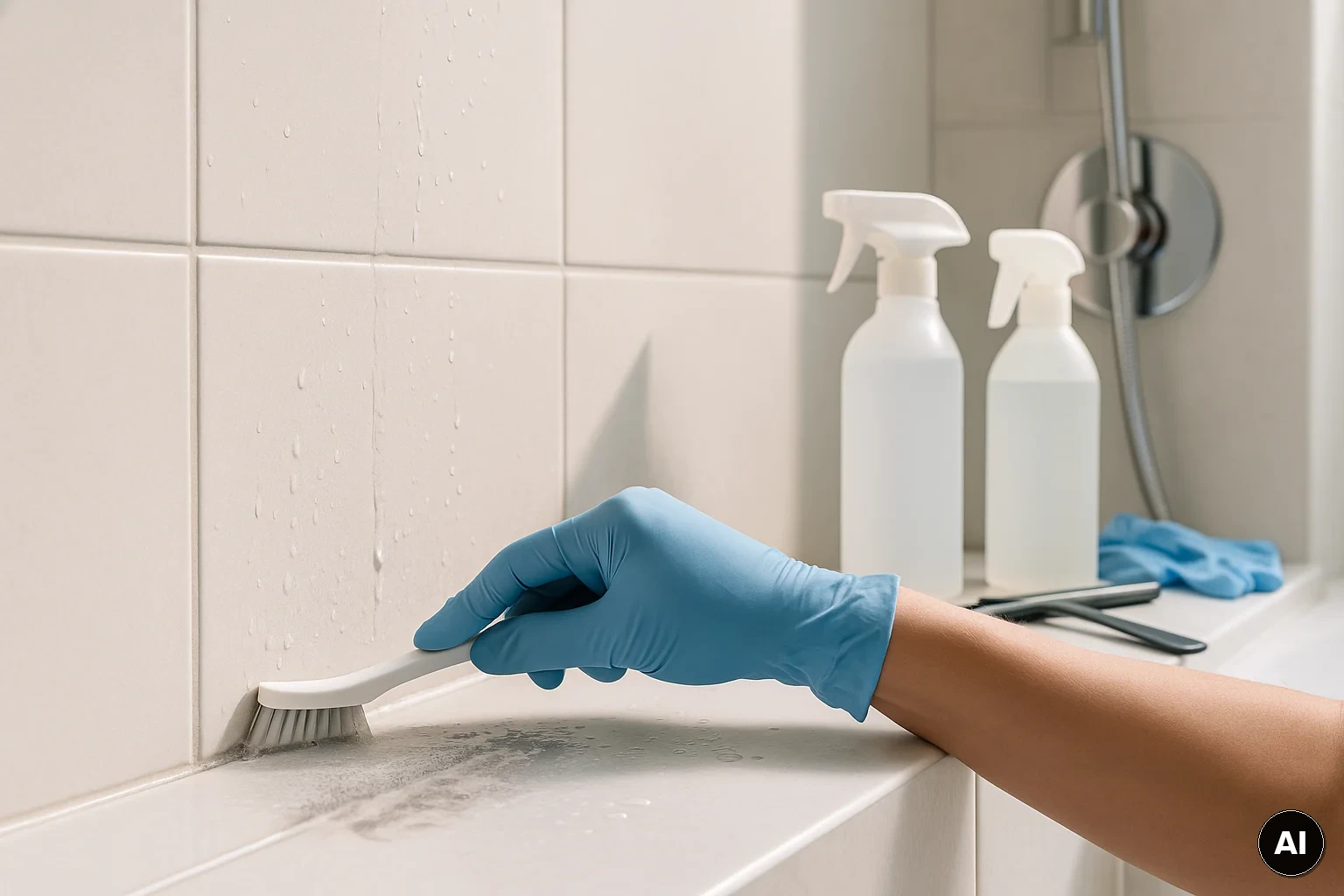 Fugenreiniger für Dusche und Fliesen: Produkte, die Schimmel und Grauschleier lösen