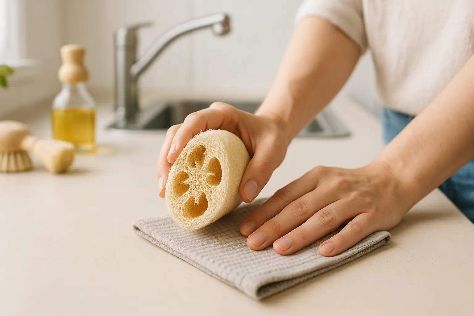 Luffa Sponge – Natural Care & Sustainable Cleaning