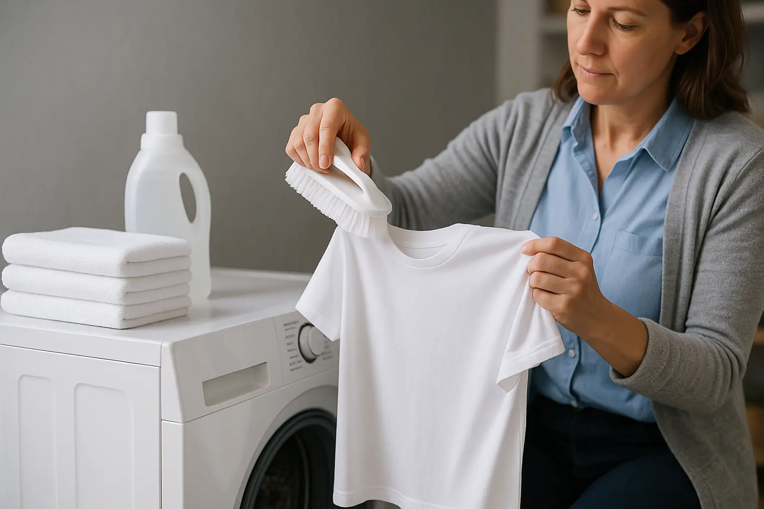 Bright white — how white laundry really stays white